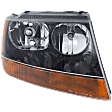 2-Piece Kit Passenger Side Halogen Headlight, With bulb(s), OE Replacement, Includes (1) Fender and (1) Headlight