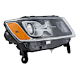 3-Piece Kit Passenger Side Halogen Headlight, For Models Without Luxury Group Package, Includes (1) Fender, (1) Grille Assembly, and (1) Headlight