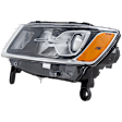 4-Piece Kit Driver and Passenger Side Halogen Headlight, With bulb(s), For Models Without Luxury Group Package, OE Replacement, Includes (2) Fender and (2) Headlight