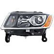 2-Piece Kit Driver Side Halogen Headlight, With bulb(s), For Models Without Luxury Group Package, OE Replacement, Includes (1) Fender and (1) Headlight