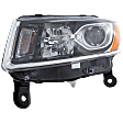 2-Piece Kit Driver Side Halogen Headlight, With bulb(s), For Models Without Luxury Group Package, OE Replacement, Includes (1) Fender and (1) Headlight