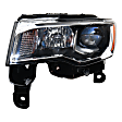 2017 Jeep Grand Cherokee - 2-Piece Kit Front, Driver Side Fender, CAPA Certified  Includes (1) Fender and (1) Headlight