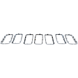 2019 Jeep Grand Cherokee - 5-Piece Kit Front, Driver and Passenger Side Fender, CAPA Certified Includes (2) Fender, (1) Grille Insert, and (2) Headlight