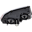 4-Piece Kit Driver and Passenger Side Halogen Headlight, With bulb(s), Sport Utility, OE Replacement, Includes (2) Fender and (2) Headlight