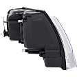 2-Piece Kit Driver Side Halogen Headlight, With bulb(s), Sport Utility, OE Replacement, Includes (1) Fender and (1) Headlight