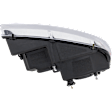 2-Piece Kit Driver Side Halogen Headlight, With bulb(s), Sport Utility, OE Replacement, Includes (1) Fender and (1) Headlight