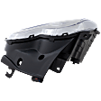 4-Piece Kit Driver and Passenger Side Halogen Headlight, With bulb(s), OE Replacement, Includes (2) Fender and (2) Headlight