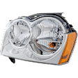 2-Piece Kit Driver Side Halogen Headlight, With bulb(s), OE Replacement, CAPA Certified, Includes (1) Fender and (1) Headlight