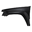 2005 Jeep Grand Cherokee - 3-Piece Kit Grille, Chrome,  Includes (1) Fender, (1) Grille, and (1) Headlight
