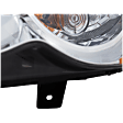 4-Piece Kit Driver and Passenger Side HID/Xenon Headlight, Without bulb(s), SRT Option Group 2, OE Replacement, Includes (2) Fender and (2) Headlight