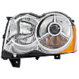 4-Piece Kit Driver and Passenger Side HID/Xenon Headlight, Without bulb(s), SRT Option Group 2, OE Replacement, Includes (2) Fender and (2) Headlight