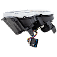 2-Piece Kit Passenger Side HID/Xenon Headlight, Without bulb(s), SRT Option Group 2, OE Replacement, Includes (1) Fender and (1) Headlight