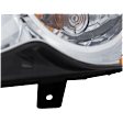 4-Piece Kit Driver and Passenger Side HID/Xenon Headlight, Without bulb(s), SRT Option Group 2, OE Replacement, Includes (2) Fender and (2) Headlight