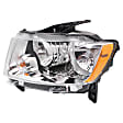2-Piece Kit Driver Side Halogen Headlight, With bulb(s), OE Replacement, Includes (1) Fender and (1) Headlight