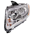 2-Piece Kit Driver Side Halogen Headlight, With bulb(s), OE Replacement, Includes (1) Fender and (1) Headlight