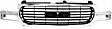 2001 GMC Yukon XL 1500 - 5-Piece Kit Grille, Chrome Shell with Painted Black Insert, Sport Utility,  Includes (1) Grille, (2) Headlight, and (2) Parking Light