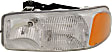 2001 GMC Yukon XL 1500 - 5-Piece Kit Grille, Chrome Shell with Painted Black Insert, Sport Utility,  Includes (1) Grille, (2) Headlight, and (2) Parking Light