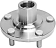 2013 Lexus ES300h - 2-Piece Kit Front, Driver and Passenger Side Wheel Hub, FWD, 5 Lugs, With Bearing, Includes (1) Wheel Bearing and (1) Wheel Hub
