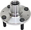 2-Wheel Set Front Wheel Hub, 4 Lugs, With Bearing, FWD, Includes (2) Wheel Hub and (2) Wheel Bearing