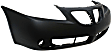 2007 Pontiac G6 - 3-Piece Kit Driver and Passenger Side Halogen Headlight, With bulb(s), OE Replacement,  Includes (1) Bumper Cover and (2) Headlight