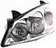 2007 Pontiac G6 - 3-Piece Kit Driver and Passenger Side Halogen Headlight, With bulb(s), OE Replacement,  Includes (1) Bumper Cover and (2) Headlight