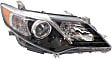 2012 Toyota Camry - 3-Piece Kit, Front Primed Bumper Cover, CAPA Certified, Includes (1) Bumper Cover and (2) Headlight