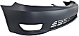 2006 Toyota Camry - 3-Piece Kit Driver and Passenger Side Halogen Headlight, With bulb(s), USA Built Vehicle, OE Replacement,  Includes (1) Bumper Cover and (2) Headlight