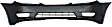 2006 Toyota Camry - 3-Piece Kit Driver and Passenger Side Halogen Headlight, With bulb(s), USA Built Vehicle, OE Replacement,  Includes (1) Bumper Cover and (2) Headlight
