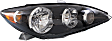 2006 Toyota Camry - 3-Piece Kit Driver and Passenger Side Halogen Headlight, With bulb(s), USA Built Vehicle, OE Replacement,  Includes (1) Bumper Cover and (2) Headlight