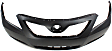 2007-2009 Toyota Camry - 3-Piece Kit Driver and Passenger Side Halogen Headlight, Without bulb(s), OE Replacement, Sedan, Includes (2) Headlight and (1) Bumper Cover