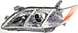 2007-2009 Toyota Camry - 3-Piece Kit Driver and Passenger Side Halogen Headlight, Without bulb(s), OE Replacement, Sedan, Includes (2) Headlight and (1) Bumper Cover