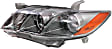 2007 Toyota Camry - 3-Piece Kit Driver and Passenger Side Halogen Headlight, Without bulb(s),  USA Built Vehicle, OE Replacement, Sedan,  Includes (1) Bumper Cover and (2) Headlight