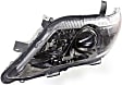 3-Piece Kit Driver and Passenger Side Halogen Headlight, With bulb(s), USA Built Vehicle, OE Replacement, Includes (1) Bumper Cover and (2) Headlight