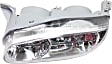 2001 Toyota Corolla - 3-Piece Kit Front Primed Bumper Cover,  Includes (1) Bumper Cover and (2) Headlight