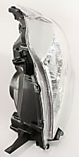 2009-2010 Toyota Corolla - 3-Piece Kit, Front Primed Bumper Cover, Includes (1) Bumper Cover and (2) Headlight