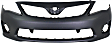 3-Piece Kit Driver and Passenger Side Halogen Headlight, With bulb(s), OE Replacement, Includes (2) Headlight and (1) Bumper Cover