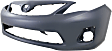 2013 Toyota Corolla - 3-Piece Kit Driver and Passenger Side Halogen Headlight, With bulb(s), North America Built Vehicle, OE Replacement,  Includes (1) Bumper Cover and (2) Headlight