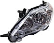 2013 Toyota Corolla - 3-Piece Kit Driver and Passenger Side Halogen Headlight, With bulb(s), North America Built Vehicle, OE Replacement,  Includes (1) Bumper Cover and (2) Headlight