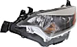 3-Piece Kit Driver and Passenger Side LED Headlight, With bulb(s), Fits CE/L/LE/LE Eco Sub-Models Only, Without Chrome Grille Surround, OE Replacement,  Includes (1) Bumper Cover and (2) Headlight