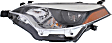 3-Piece Kit Driver and Passenger Side LED Headlight, With bulb(s), Fits CE/L/LE/LE Eco Sub-Models Only, Without Chrome Grille Surround, OE Replacement,  Includes (1) Bumper Cover and (2) Headlight