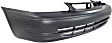 1998 Toyota Corolla - 3-Piece Kit, Front Primed Bumper Cover, Includes (1) Bumper Cover and (2) Headlight