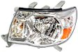 2009 Toyota Tacoma - 3-Piece Kit Front Textured Bumper Cover, 4WD, For Models Without Sport Package, Excludes X-Runner Model (Without Spoiler Type), CAPA Certified  Includes (1) Bumper Cover and (2) Headlight