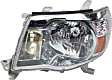3-Piece Kit Driver and Passenger Side Halogen Headlight, With bulb(s), OE Replacement, Includes (2) Headlight and (1) Bumper Cover