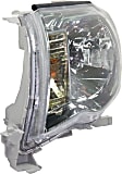 3-Piece Kit Driver and Passenger Side Halogen Headlight, With bulb(s), OE Replacement, Includes (2) Headlight and (1) Bumper Cover