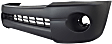 2005 Toyota Tacoma - 3-Piece Kit, Front Textured Bumper Cover, Includes (1) Bumper Cover and (2) Headlight
