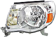 2005 Toyota Tacoma - 3-Piece Kit, Front Textured Bumper Cover, Includes (1) Bumper Cover and (2) Headlight