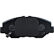 2-Wheel Set Front Brake Disc and Pad Kit, Plain Surface 5 Lugs 281.94 mm Ceramic Pro-Line Series, Includes (1) Brake Pad Set and (2) Brake Disc