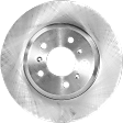 2011-2013 Chevrolet Impala - 4-Wheel Set Front and Rear Brake Disc and Pad Kit, Plain Surface, 5 Lugs, Ceramic, Cast Iron, Pro-Line Series