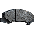2009 Chevrolet Impala - 4-Piece Kit Front Brake Disc and Pad Kit, Plain Surface, 5 Lugs, 303.02 mm, Ceramic, FLEX, 3.5L 6Cyl, Pro-Line Series  Includes (2) Brake Disc and (1) Brake Pad Set