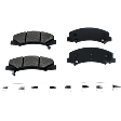 2009 Chevrolet Impala - 4-Piece Kit Front Brake Disc and Pad Kit, Plain Surface, 5 Lugs, 303.02 mm, Ceramic, FLEX, 3.5L 6Cyl, Pro-Line Series  Includes (2) Brake Disc and (1) Brake Pad Set